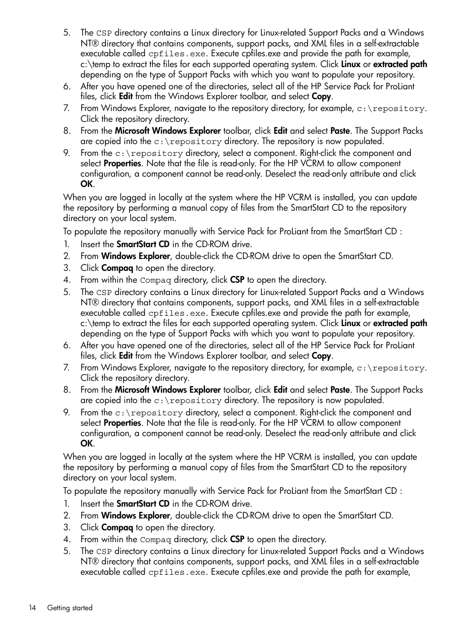 HP Insight Foundation Software for ProLiant User Manual | Page 14 / 53