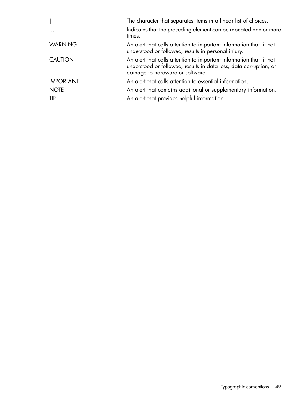 HP Insight Foundation Software for ProLiant User Manual | Page 49 / 53