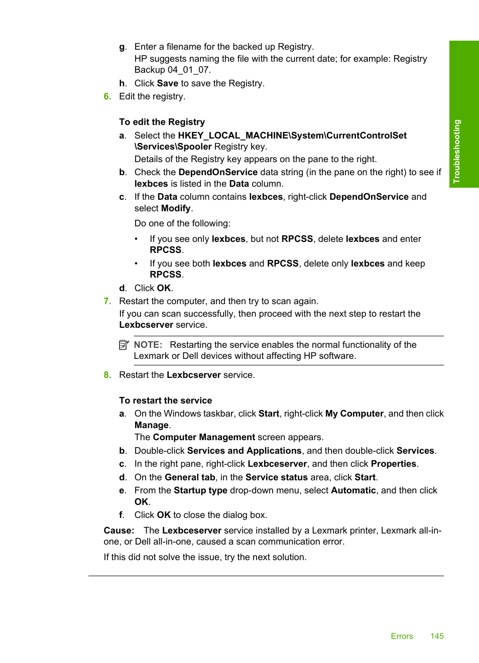 HP Deskjet F2235 All-in-One Printer User Manual | Page 148 / 225
