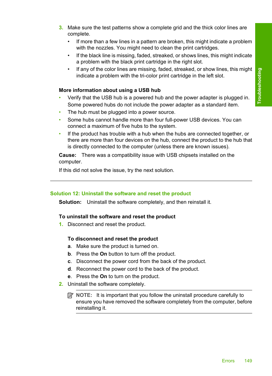 HP Deskjet F2235 All-in-One Printer User Manual | Page 152 / 225