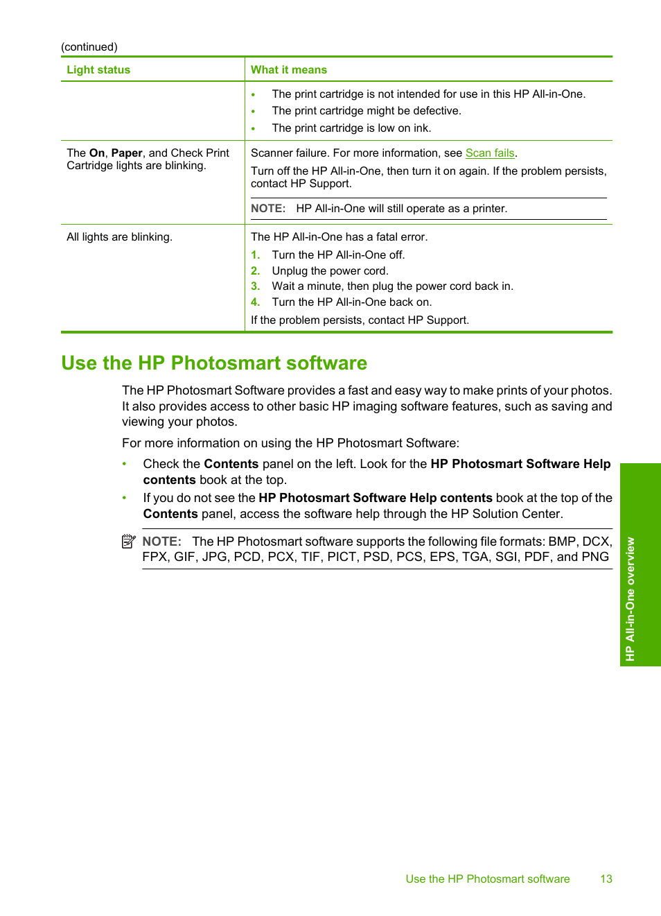 Use the hp photosmart software | HP Deskjet F2235 All-in-One Printer User Manual | Page 16 / 225