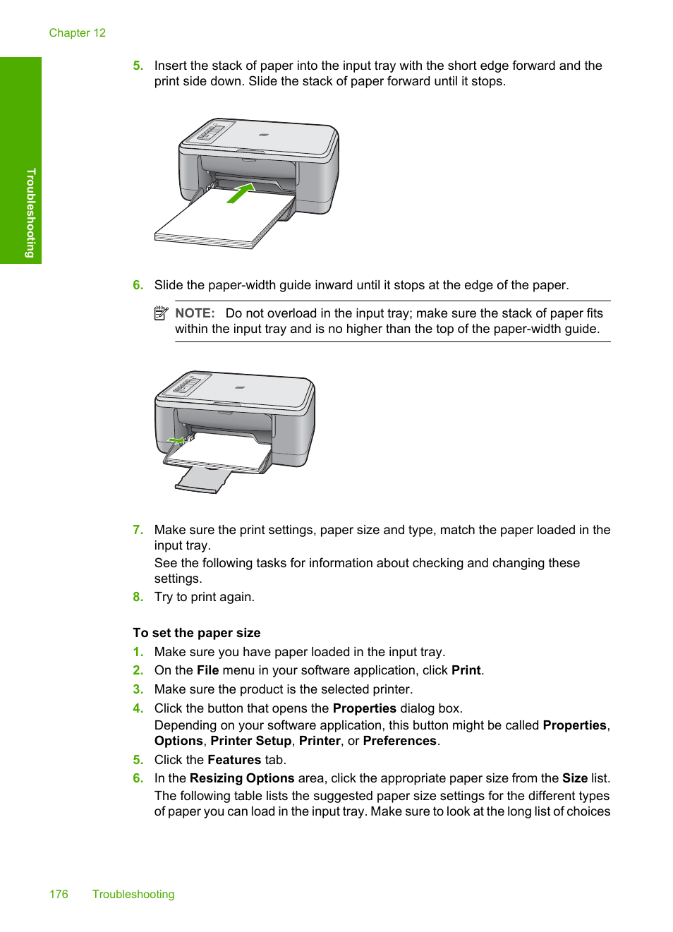 HP Deskjet F2235 All-in-One Printer User Manual | Page 179 / 225