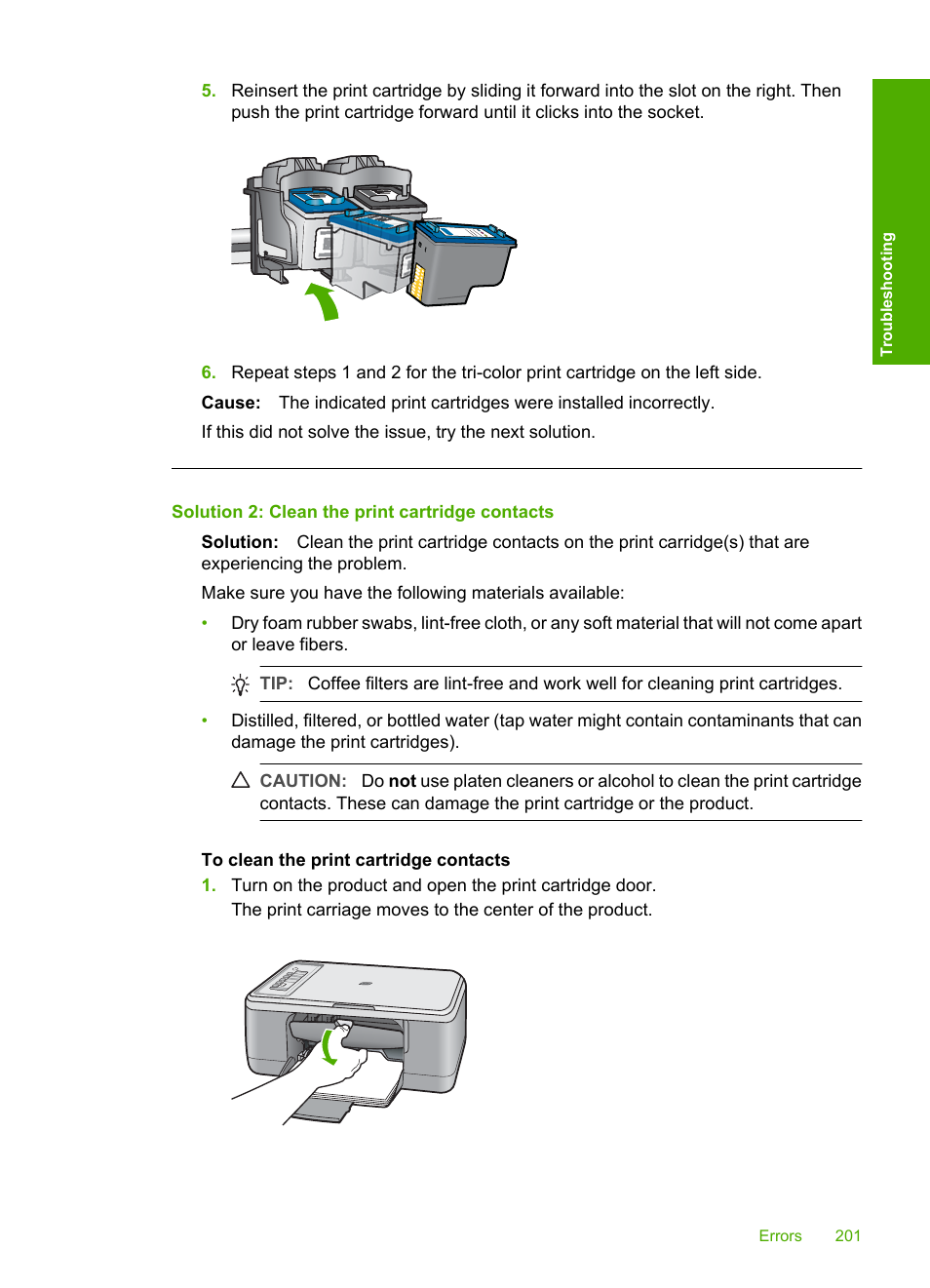 HP Deskjet F2235 All-in-One Printer User Manual | Page 204 / 225