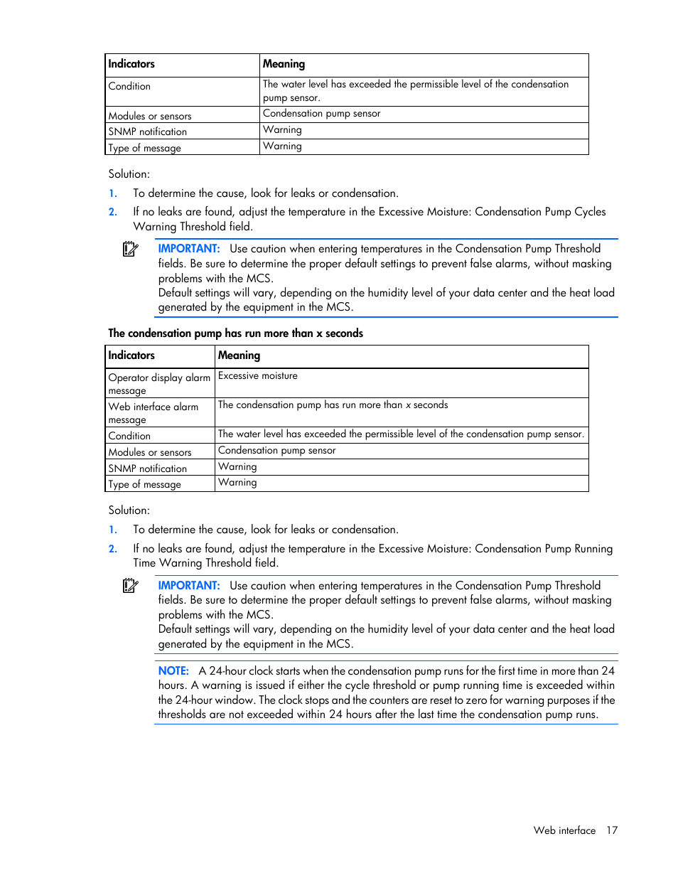 HP Modular Cooling System Options User Manual | Page 17 / 55