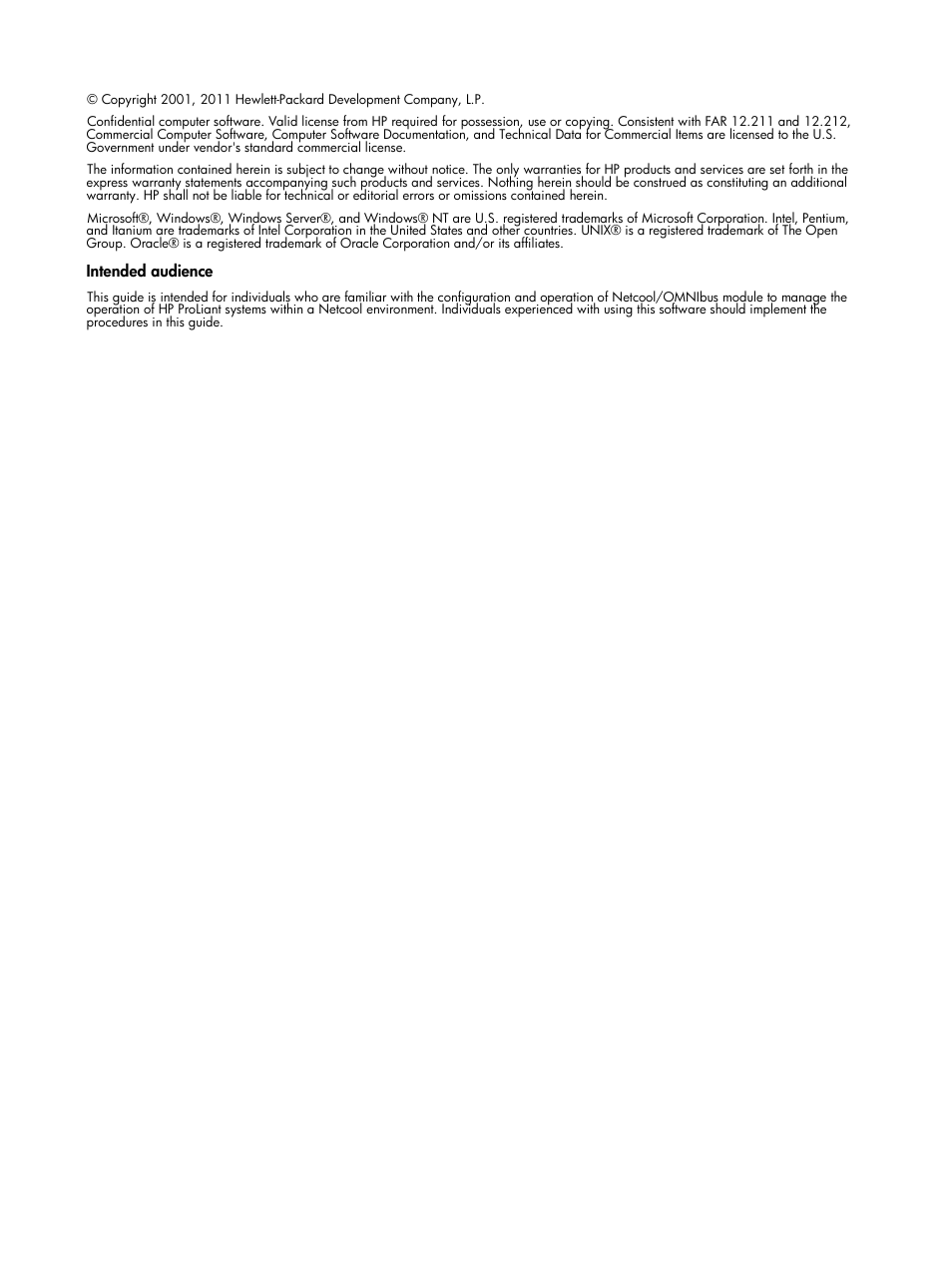 Notice | HP Insight Management for Tivoli User Manual | Page 2 / 270