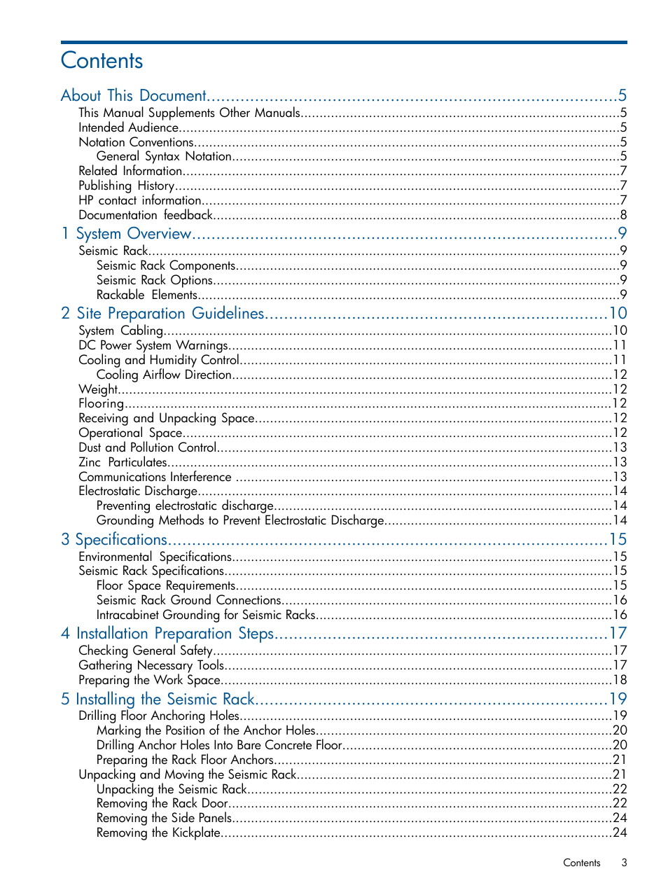 HP Integrity BL870c Server-Blade User Manual | Page 3 / 47