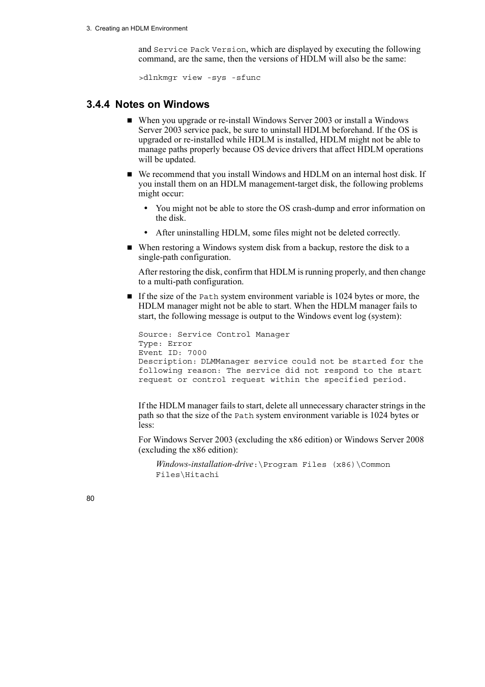 HP Hitachi Dynamic Link Manager Software User Manual | Page 104 / 492