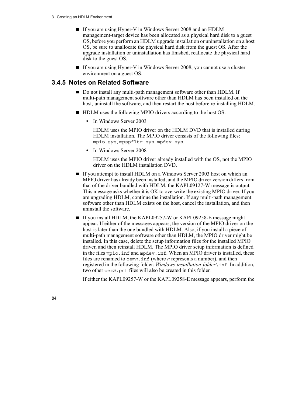 HP Hitachi Dynamic Link Manager Software User Manual | Page 108 / 492
