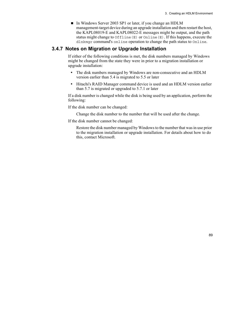 HP Hitachi Dynamic Link Manager Software User Manual | Page 113 / 492