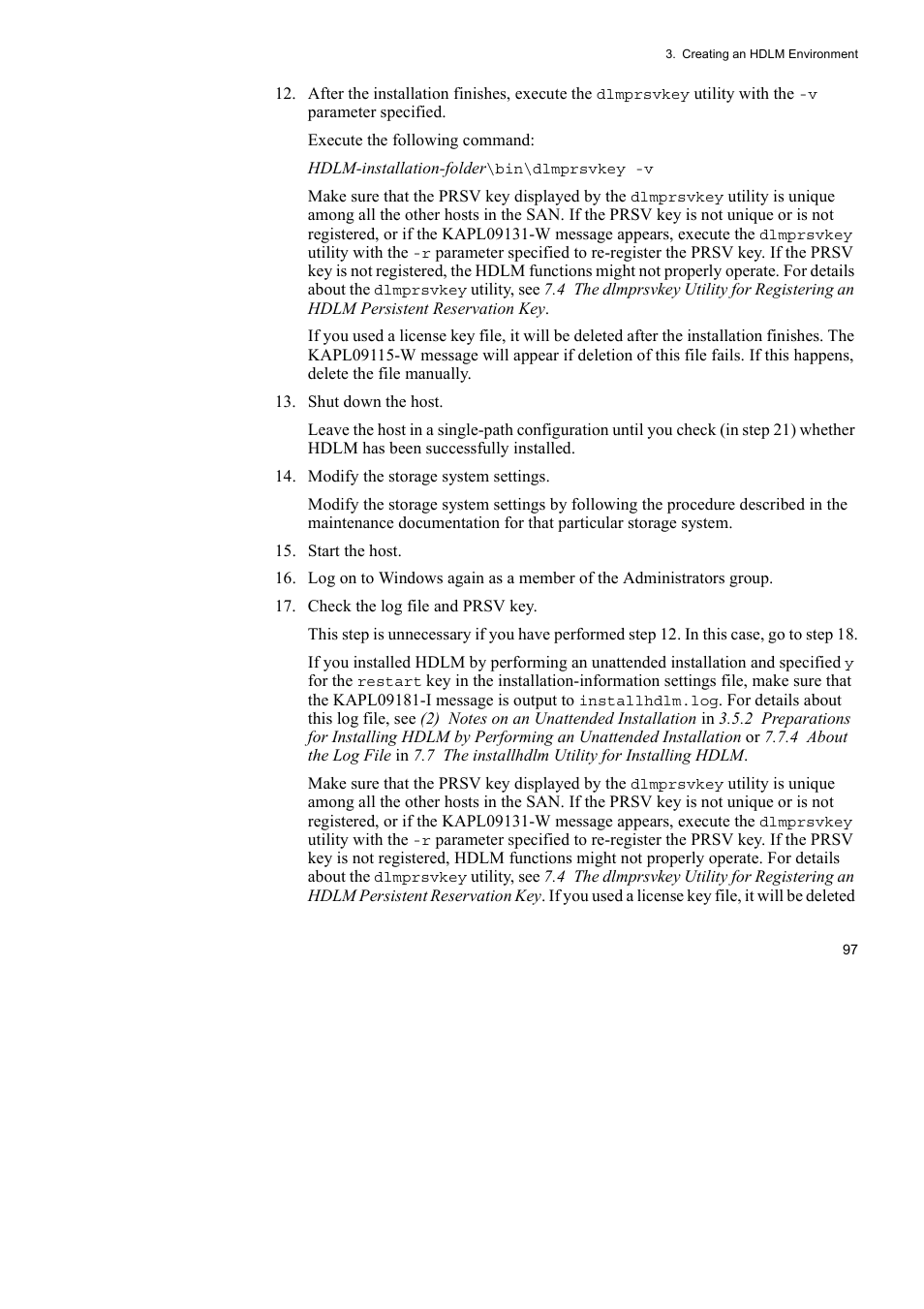 HP Hitachi Dynamic Link Manager Software User Manual | Page 121 / 492