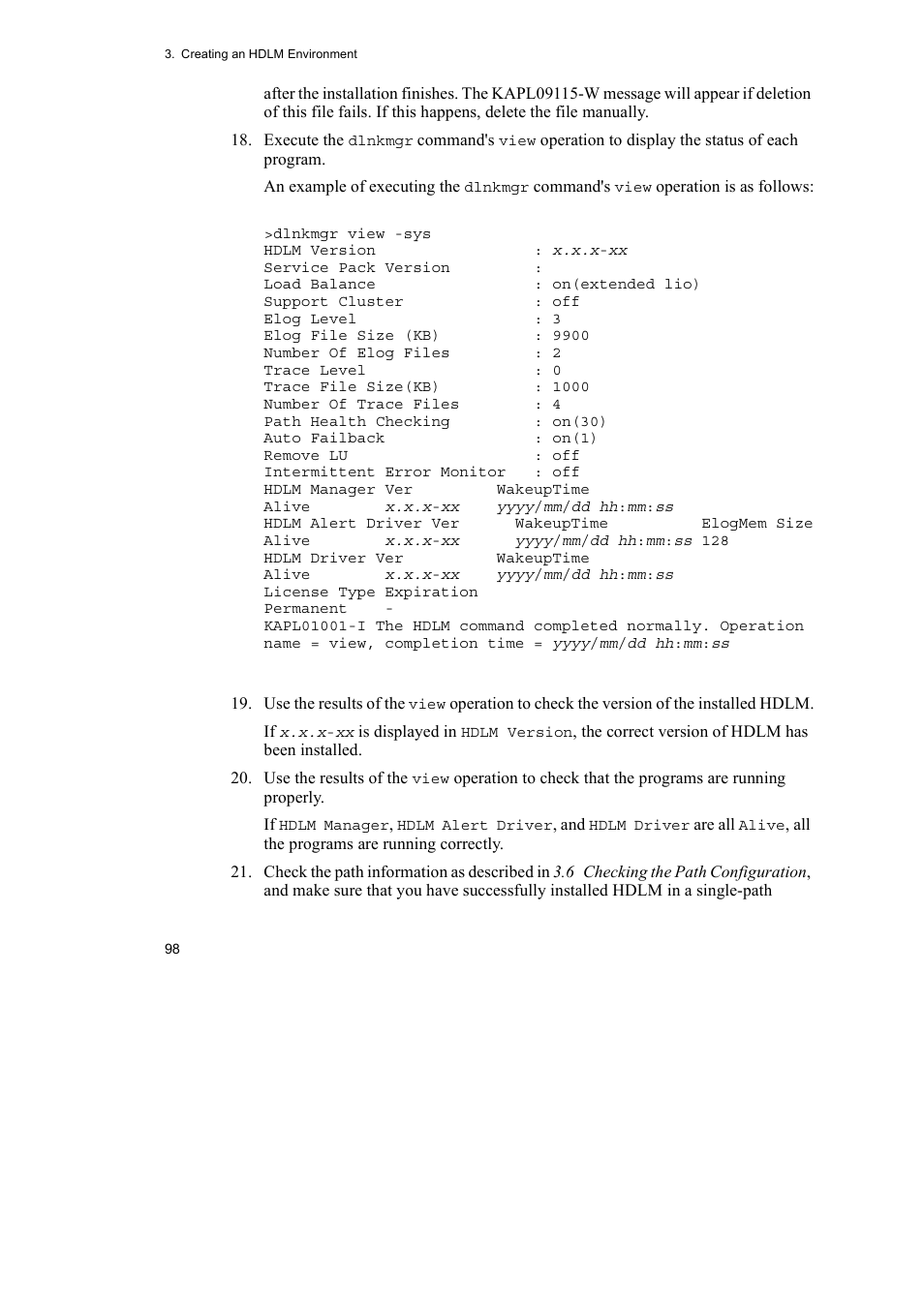 HP Hitachi Dynamic Link Manager Software User Manual | Page 122 / 492