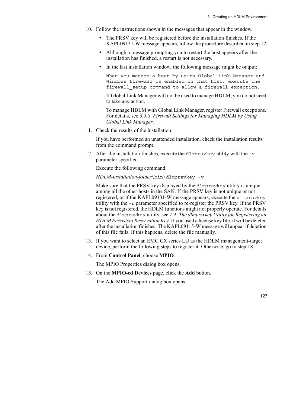 HP Hitachi Dynamic Link Manager Software User Manual | Page 151 / 492