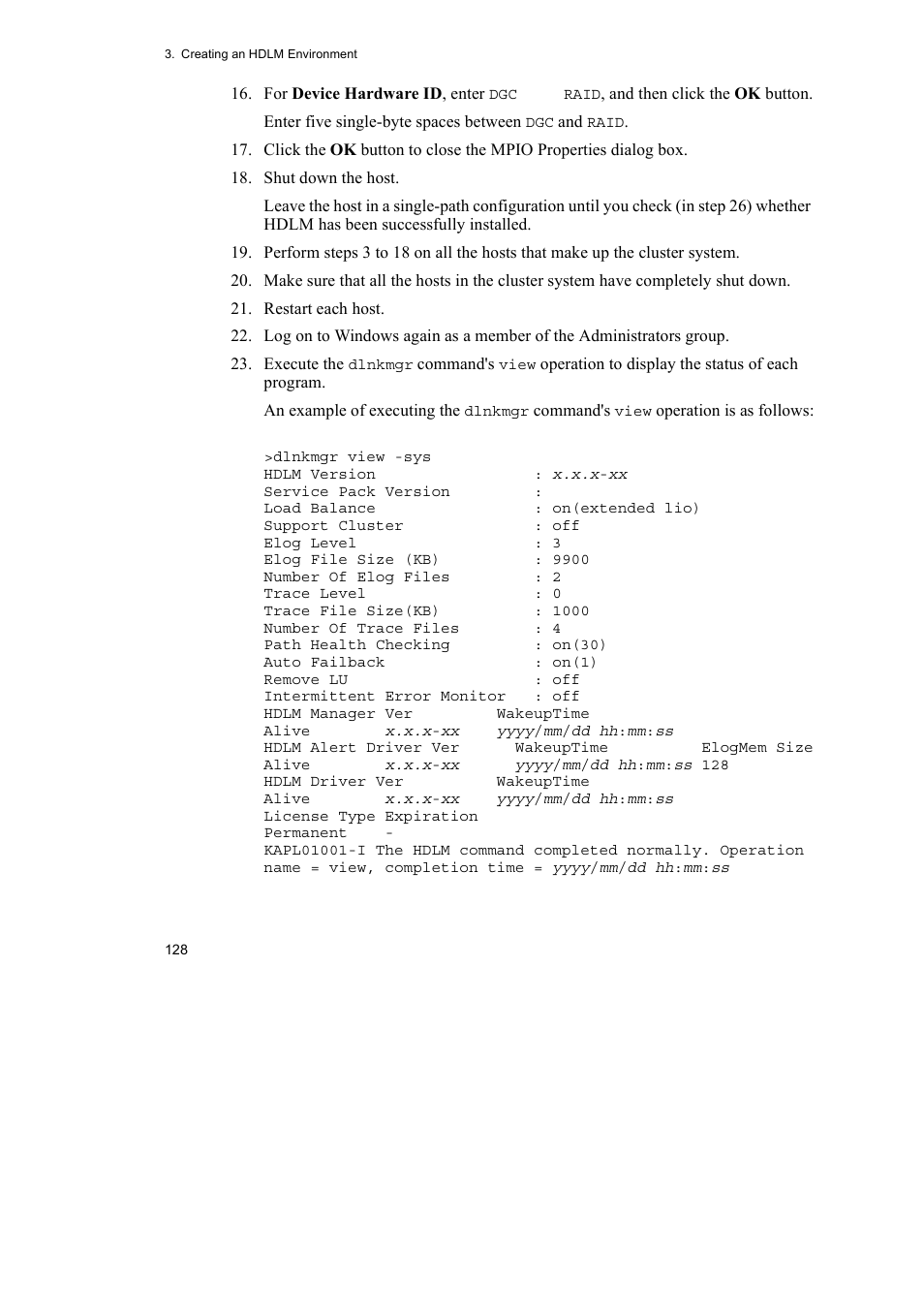 HP Hitachi Dynamic Link Manager Software User Manual | Page 152 / 492