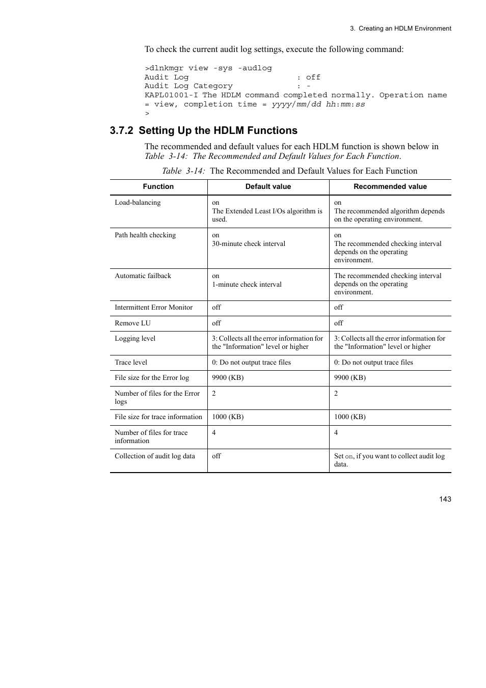 2 setting up the hdlm functions | HP Hitachi Dynamic Link Manager Software User Manual | Page 167 / 492