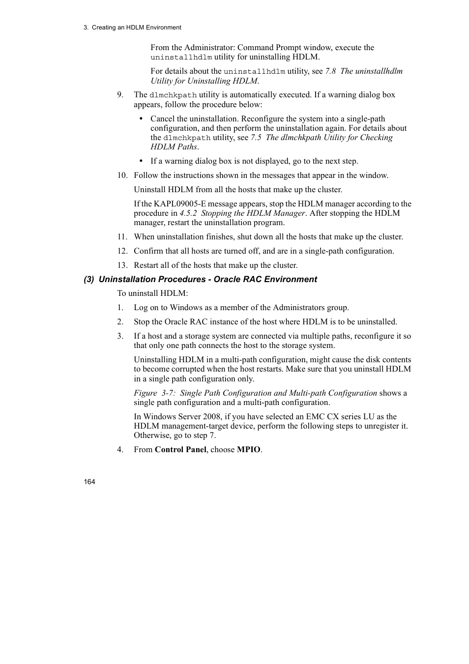 HP Hitachi Dynamic Link Manager Software User Manual | Page 188 / 492