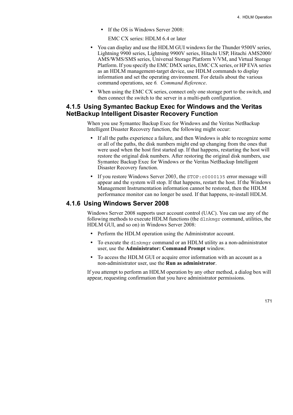 HP Hitachi Dynamic Link Manager Software User Manual | Page 195 / 492