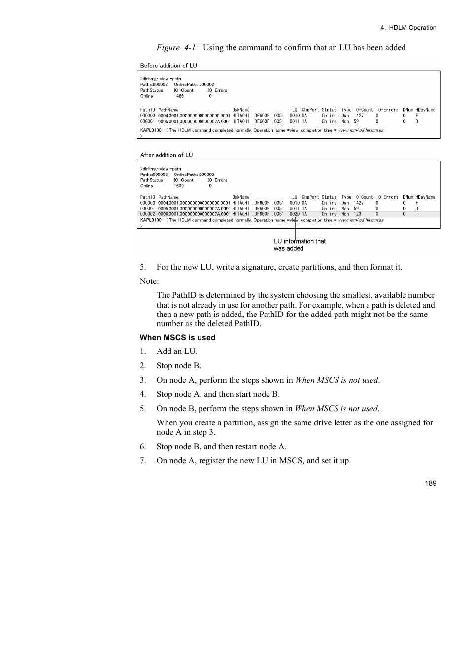 HP Hitachi Dynamic Link Manager Software User Manual | Page 213 / 492