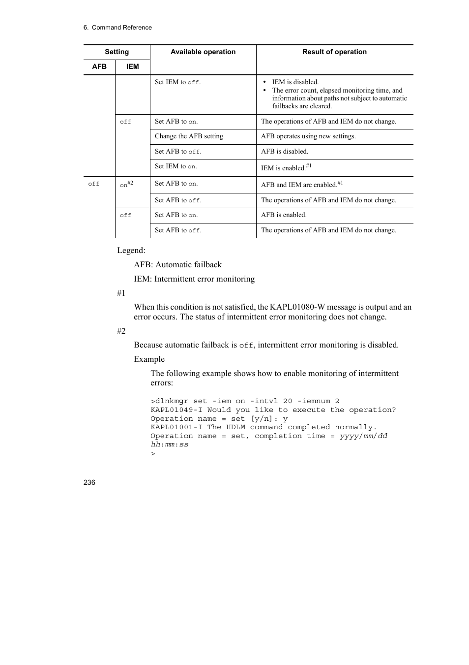 HP Hitachi Dynamic Link Manager Software User Manual | Page 260 / 492