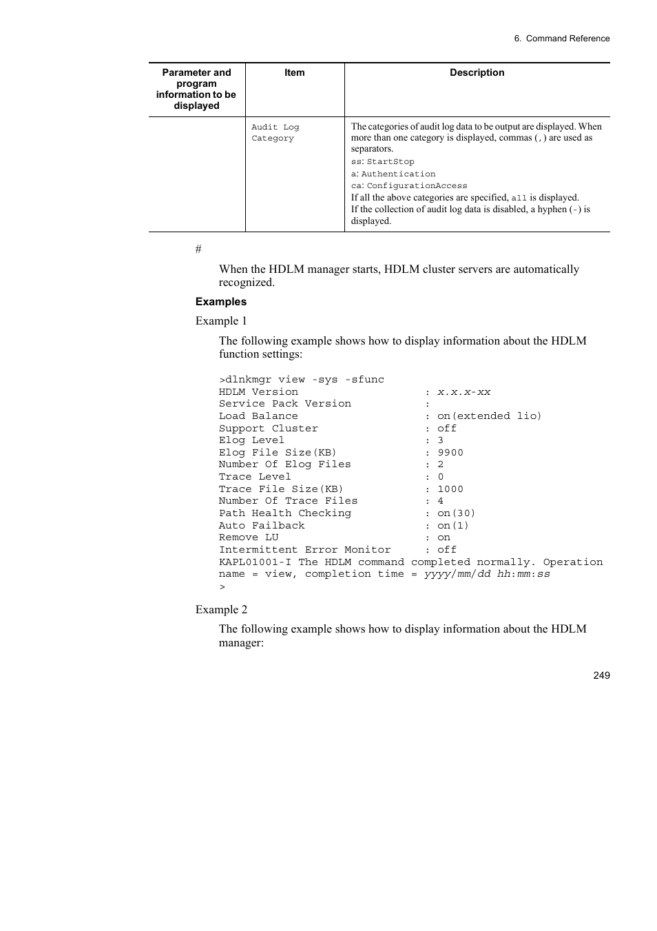 HP Hitachi Dynamic Link Manager Software User Manual | Page 273 / 492