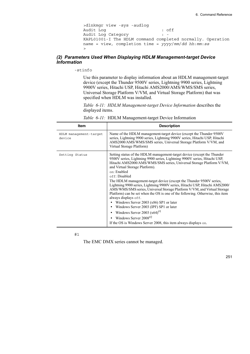 HP Hitachi Dynamic Link Manager Software User Manual | Page 275 / 492