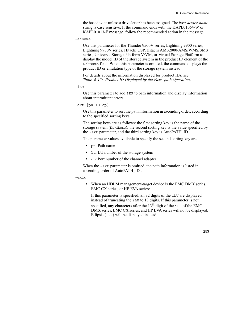 HP Hitachi Dynamic Link Manager Software User Manual | Page 277 / 492