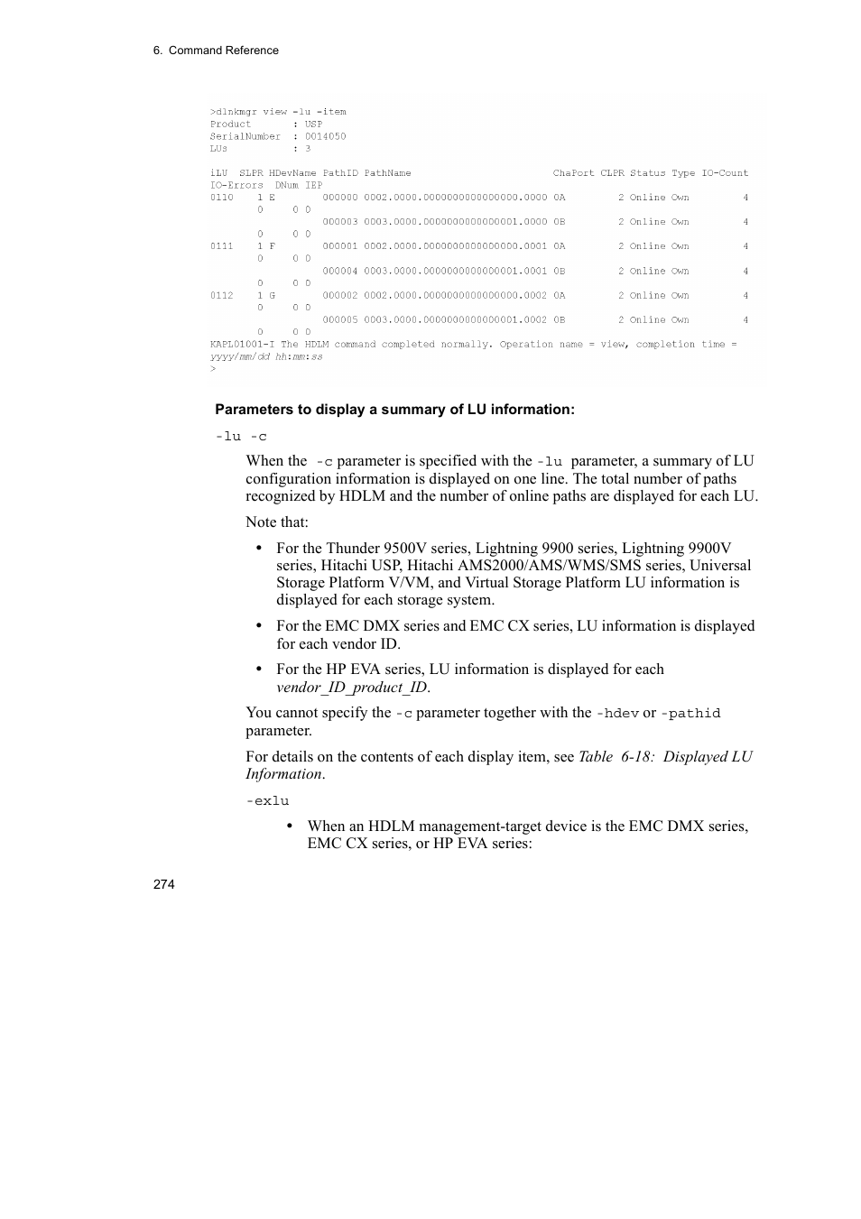 HP Hitachi Dynamic Link Manager Software User Manual | Page 298 / 492