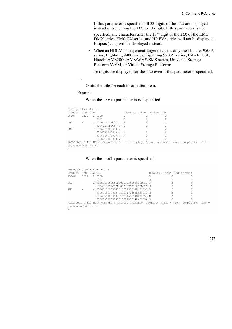 HP Hitachi Dynamic Link Manager Software User Manual | Page 299 / 492