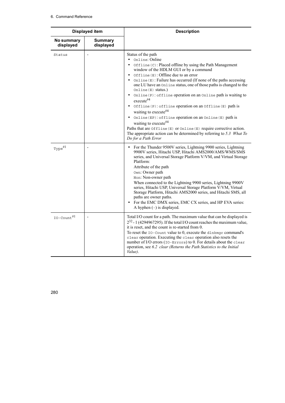 HP Hitachi Dynamic Link Manager Software User Manual | Page 304 / 492