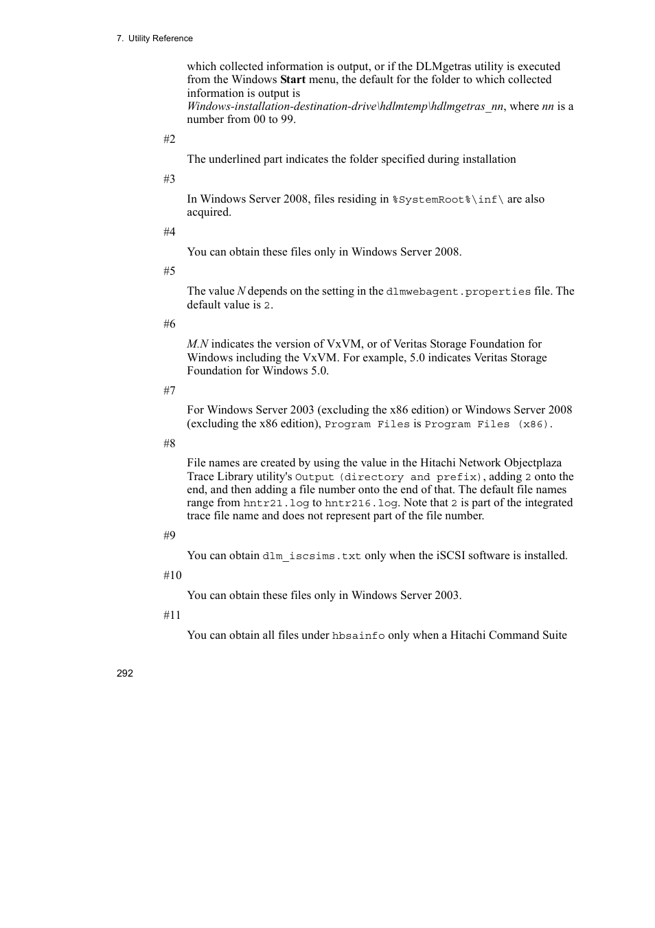 HP Hitachi Dynamic Link Manager Software User Manual | Page 316 / 492