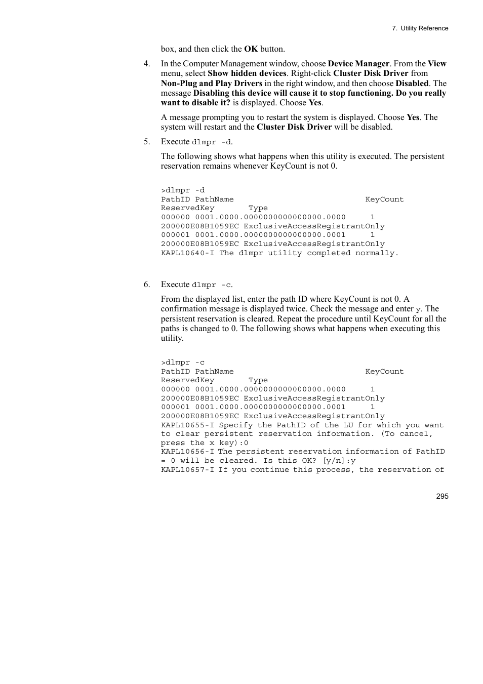 HP Hitachi Dynamic Link Manager Software User Manual | Page 319 / 492