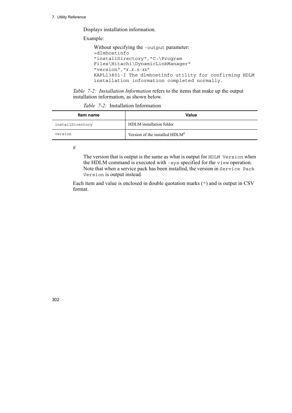 HP Hitachi Dynamic Link Manager Software User Manual | Page 326 / 492