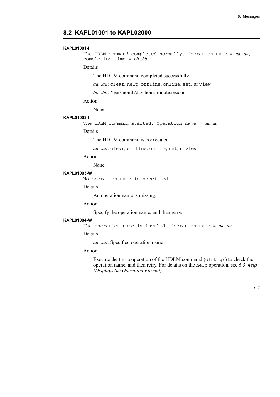 HP Hitachi Dynamic Link Manager Software User Manual | Page 341 / 492