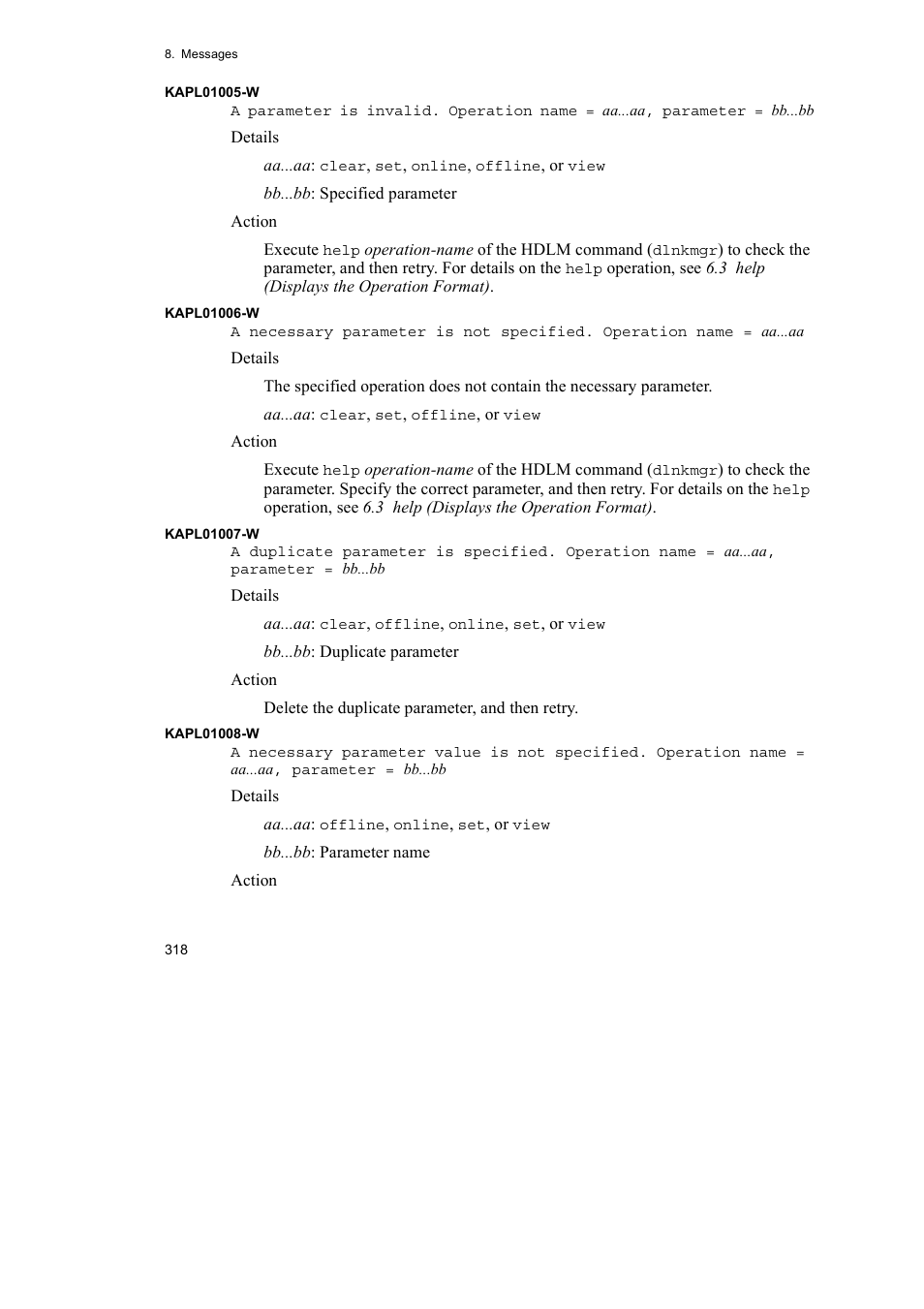 HP Hitachi Dynamic Link Manager Software User Manual | Page 342 / 492