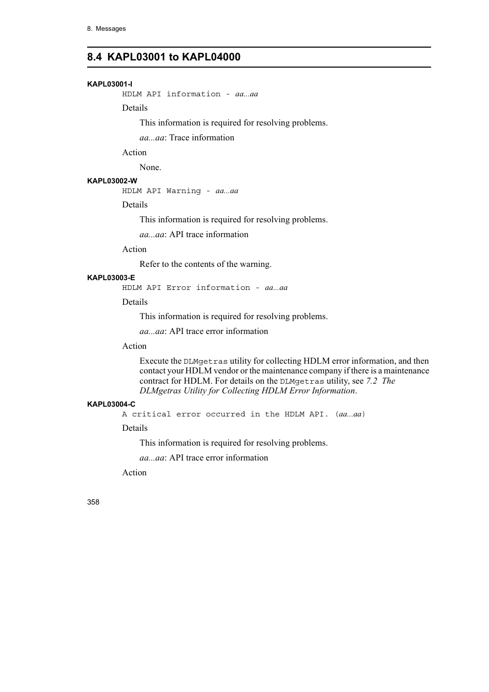 HP Hitachi Dynamic Link Manager Software User Manual | Page 382 / 492