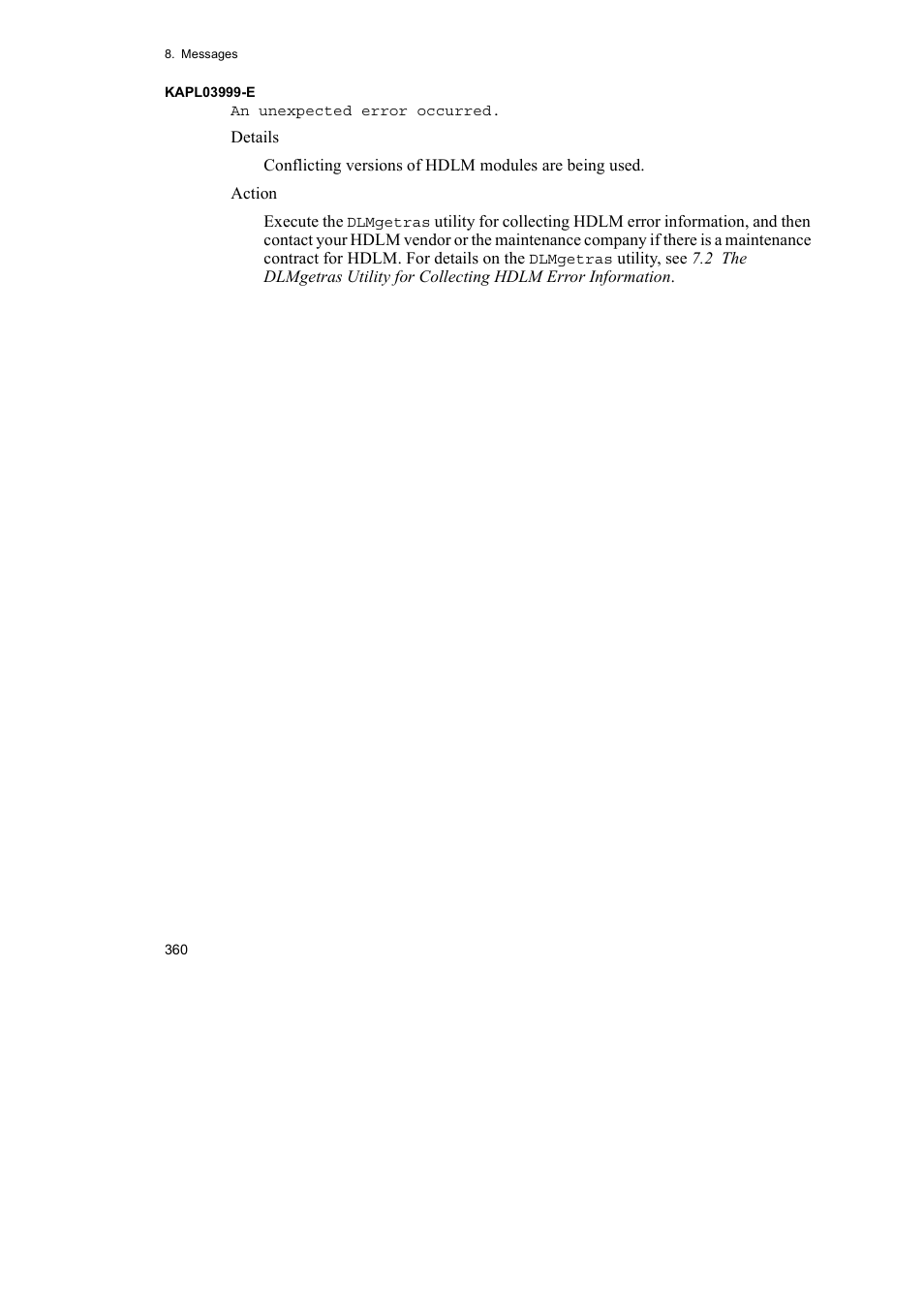 HP Hitachi Dynamic Link Manager Software User Manual | Page 384 / 492