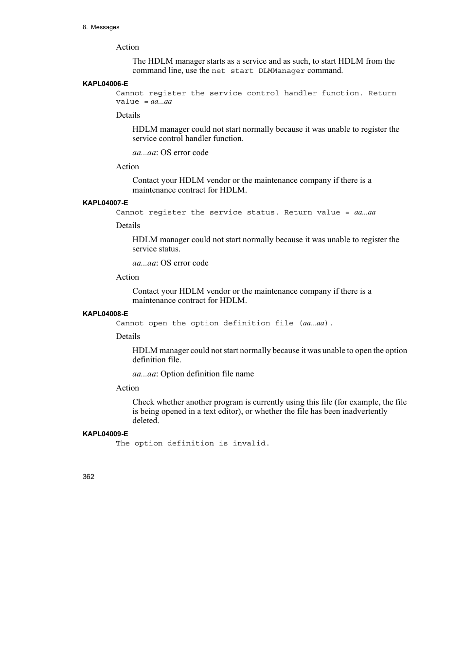 HP Hitachi Dynamic Link Manager Software User Manual | Page 386 / 492
