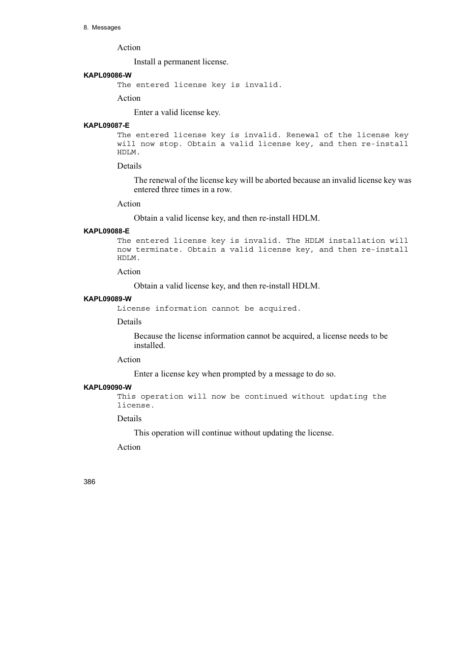 HP Hitachi Dynamic Link Manager Software User Manual | Page 410 / 492