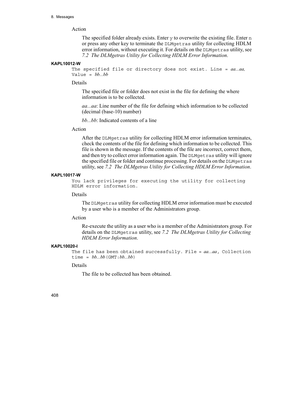 HP Hitachi Dynamic Link Manager Software User Manual | Page 432 / 492