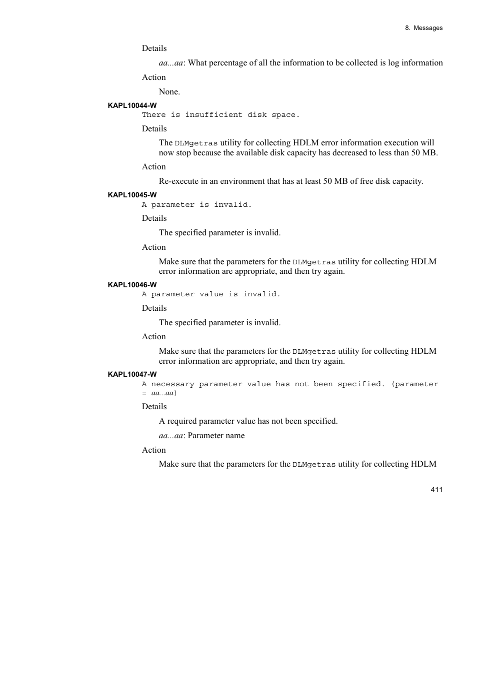 HP Hitachi Dynamic Link Manager Software User Manual | Page 435 / 492