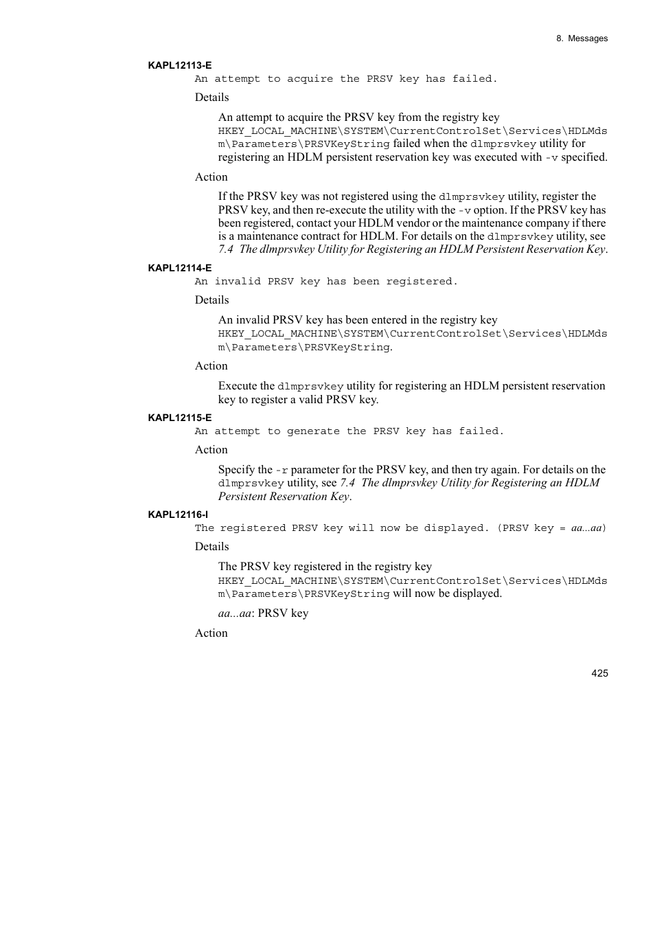 HP Hitachi Dynamic Link Manager Software User Manual | Page 449 / 492