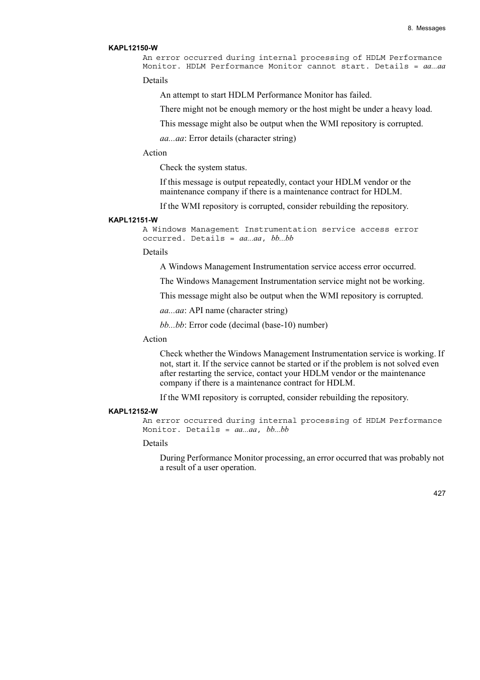 HP Hitachi Dynamic Link Manager Software User Manual | Page 451 / 492