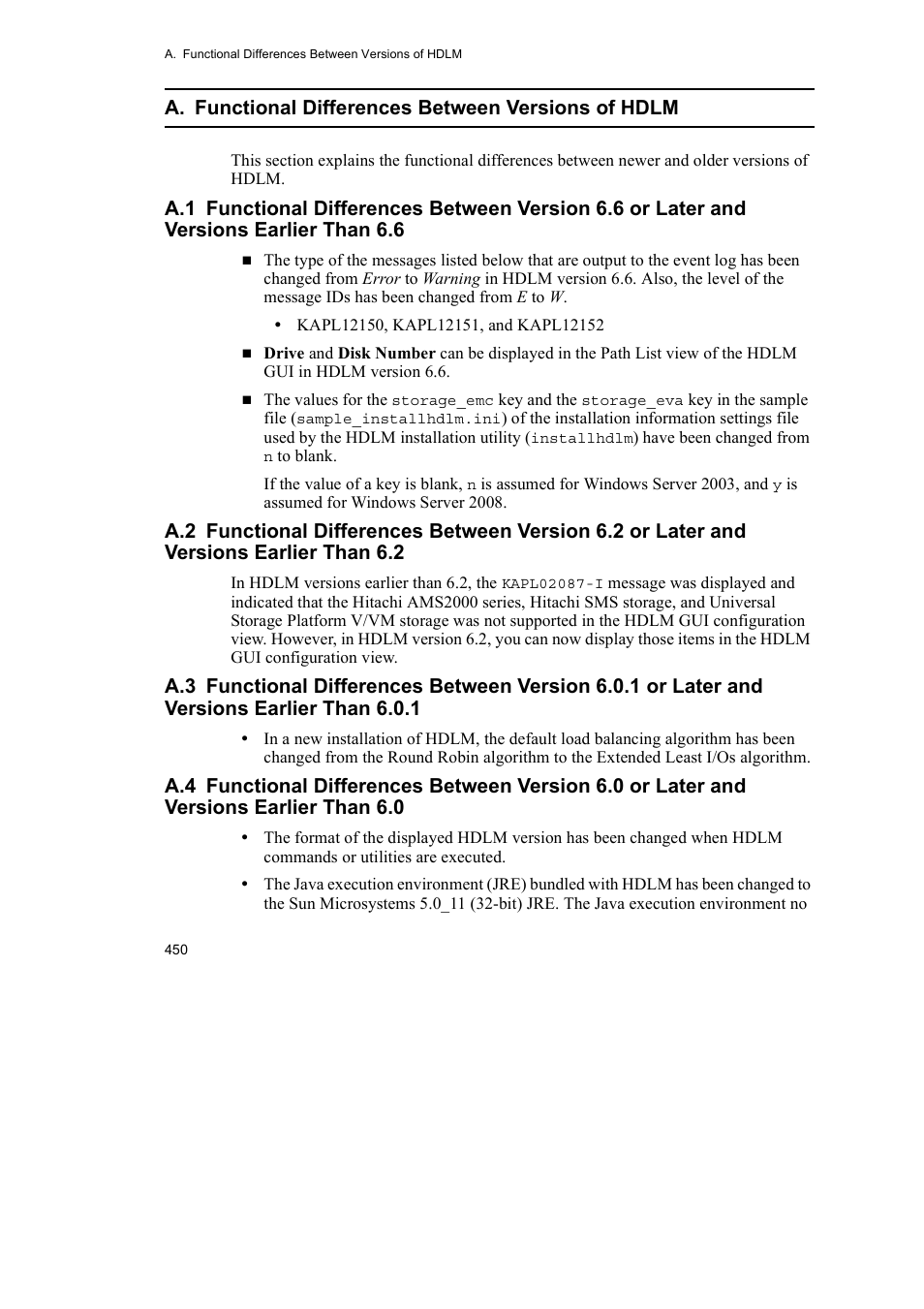 HP Hitachi Dynamic Link Manager Software User Manual | Page 474 / 492