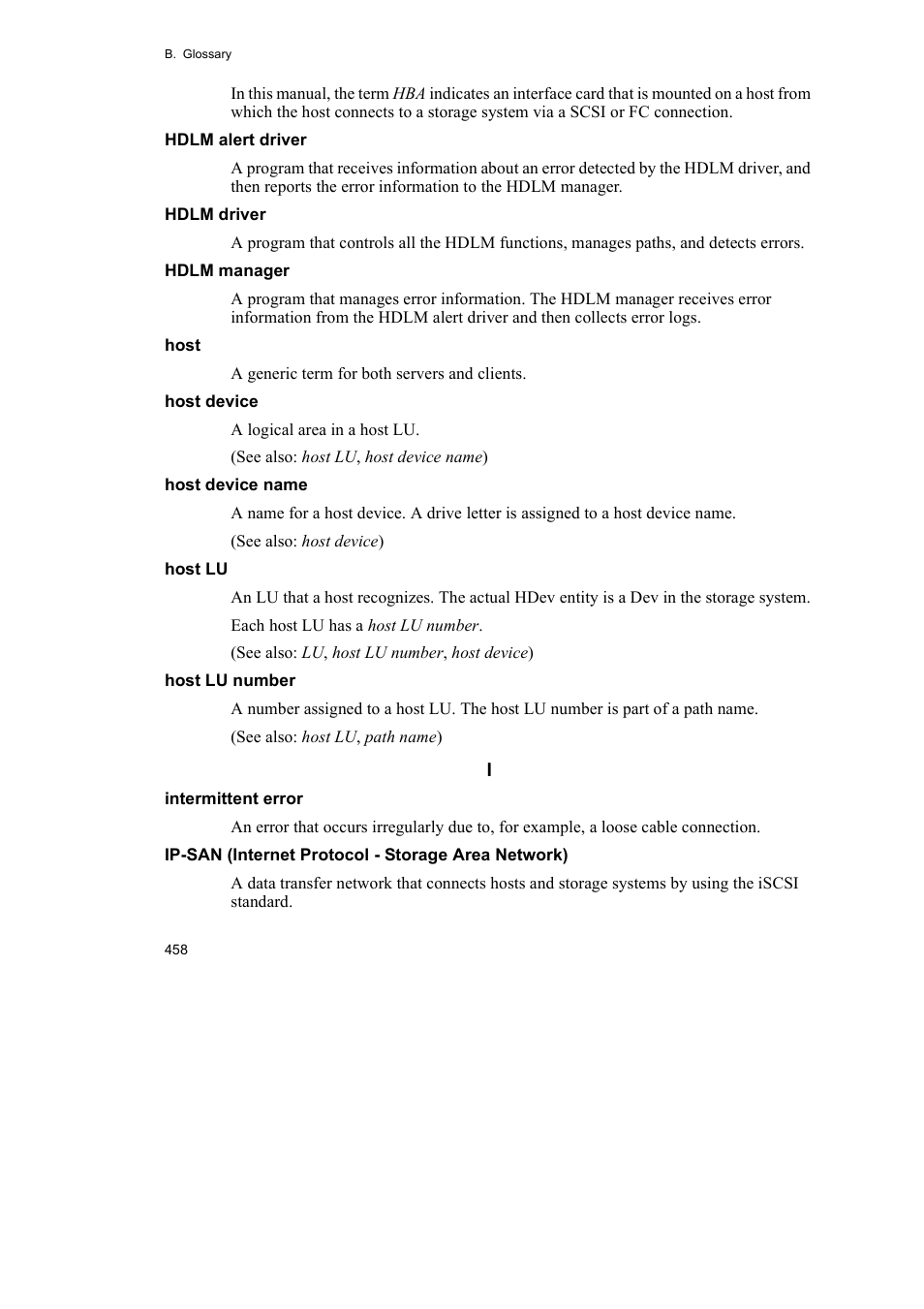 HP Hitachi Dynamic Link Manager Software User Manual | Page 482 / 492