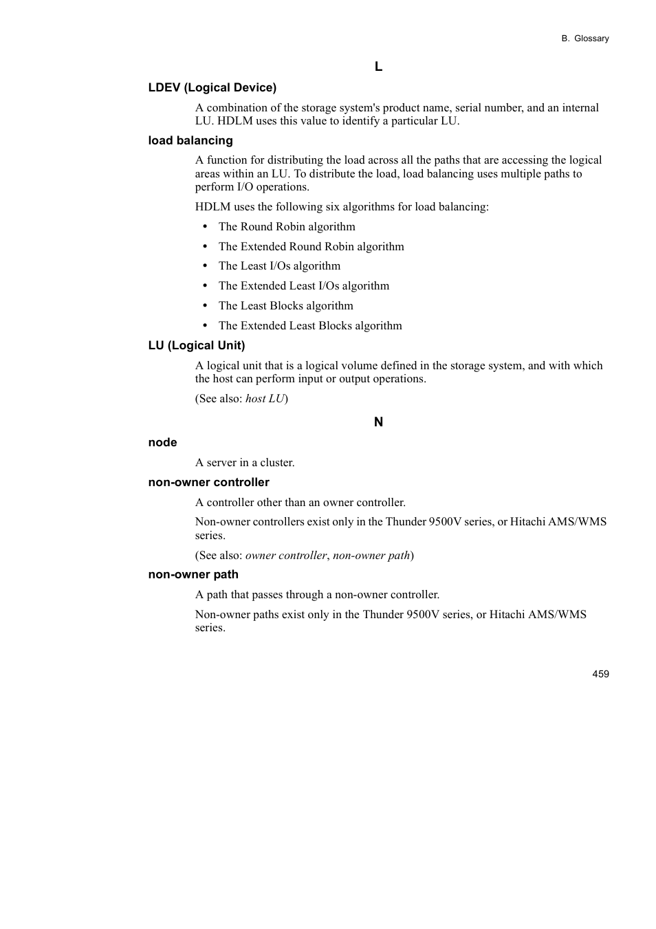 HP Hitachi Dynamic Link Manager Software User Manual | Page 483 / 492