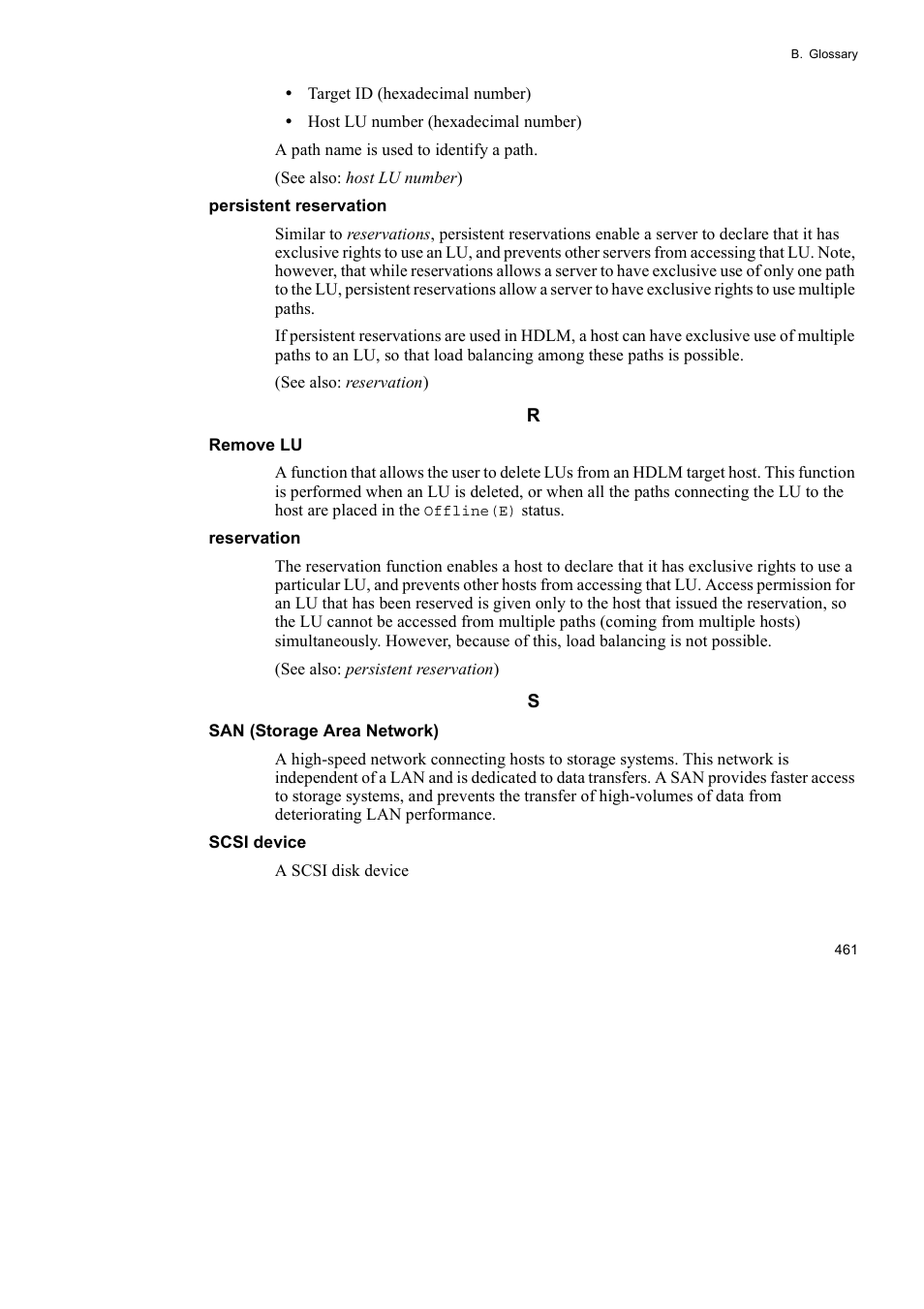 HP Hitachi Dynamic Link Manager Software User Manual | Page 485 / 492
