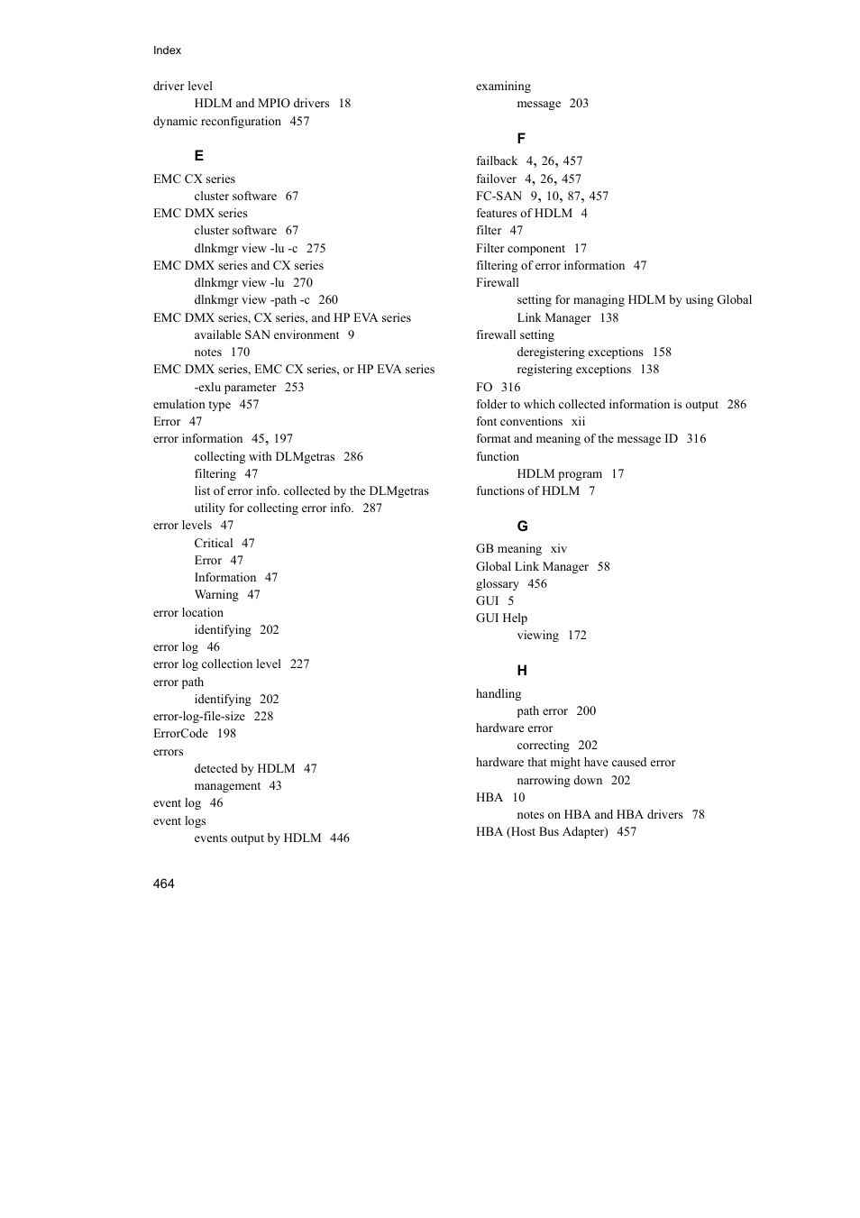 HP Hitachi Dynamic Link Manager Software User Manual | Page 488 / 492