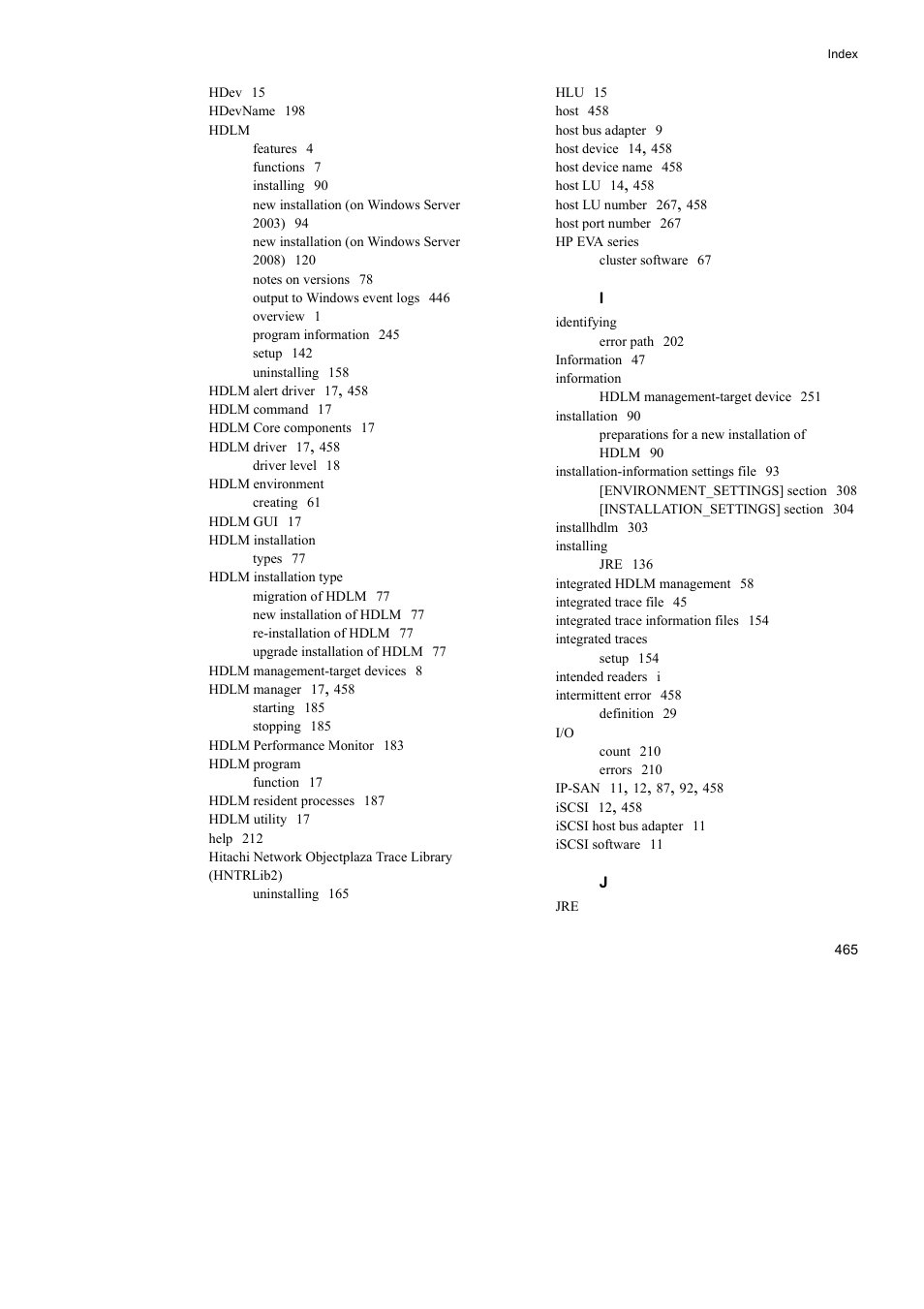 HP Hitachi Dynamic Link Manager Software User Manual | Page 489 / 492