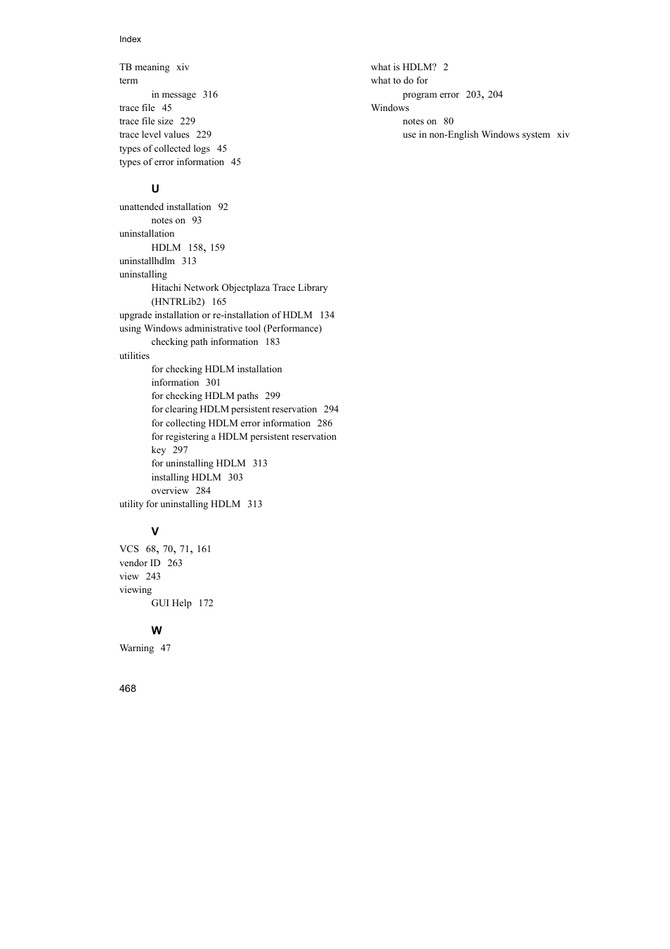 HP Hitachi Dynamic Link Manager Software User Manual | Page 492 / 492