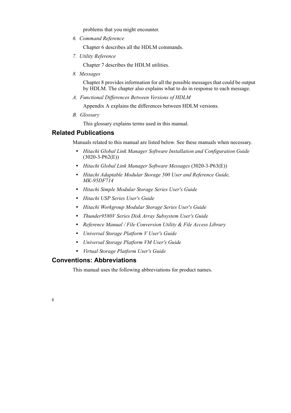 HP Hitachi Dynamic Link Manager Software User Manual | Page 6 / 492