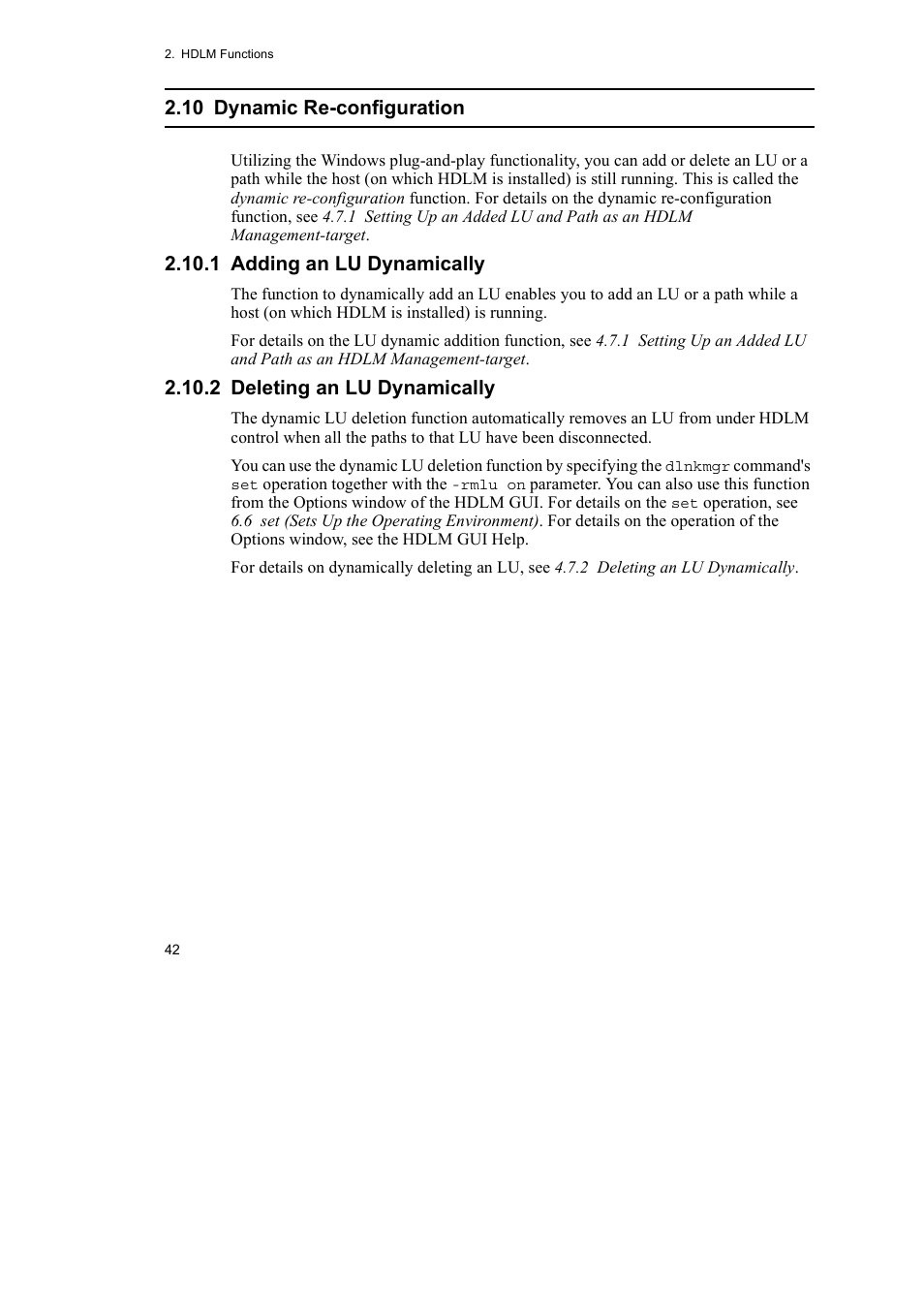 HP Hitachi Dynamic Link Manager Software User Manual | Page 66 / 492